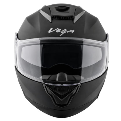 Vega Boolean Flip up Helmet with spoiler