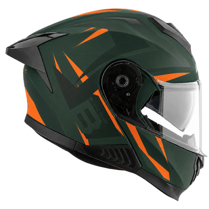 Vega Boolean Optimus Flip-up Helmet with spoiler