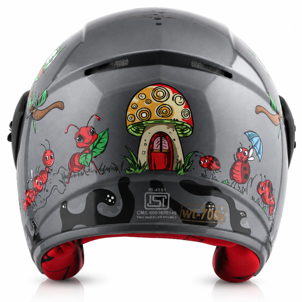 Buds Junior Ants Open Face Helmet