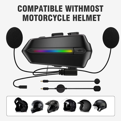 EDYELL C5S Bluetooth Dual Earphone for Helmet