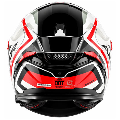 Axor Agera Starry Full Face Helmet With Spoiler
