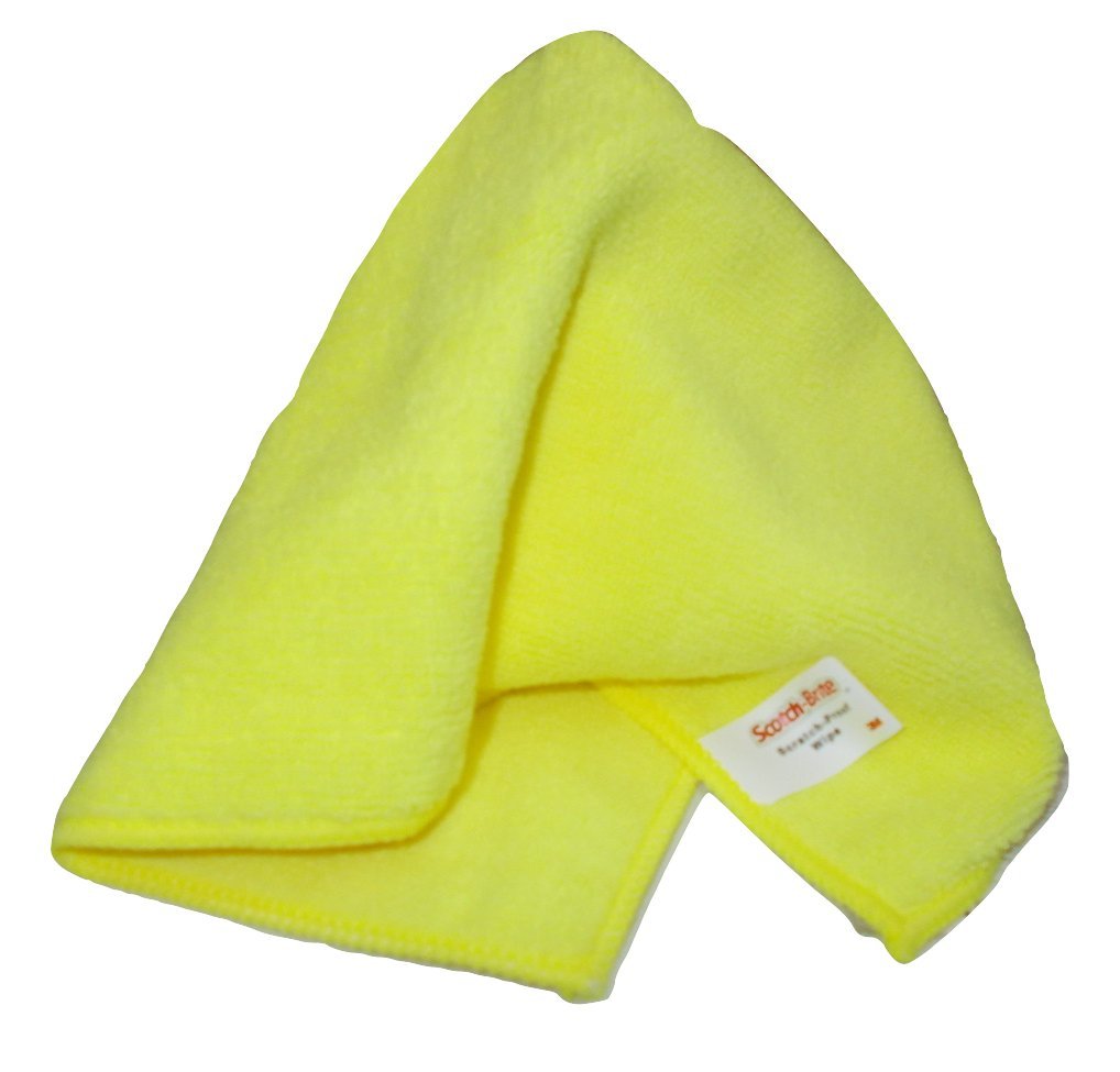 Car care cloth 3m 12*14 yellow