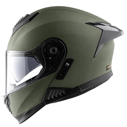 Vega Boolean Flip up Helmet with spoiler