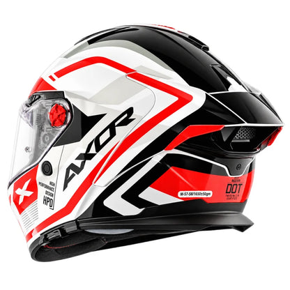Axor Agera Starry Full Face Helmet With Spoiler