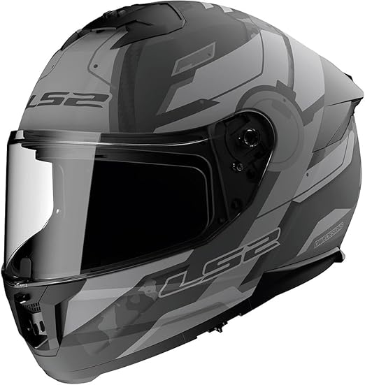 LS2 FF320 STREAM II SHADOW HELMET (Matt Titanium Grey)