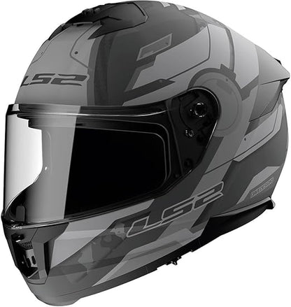 LS2 FF320 STREAM II SHADOW HELMET (Matt Titanium Grey)