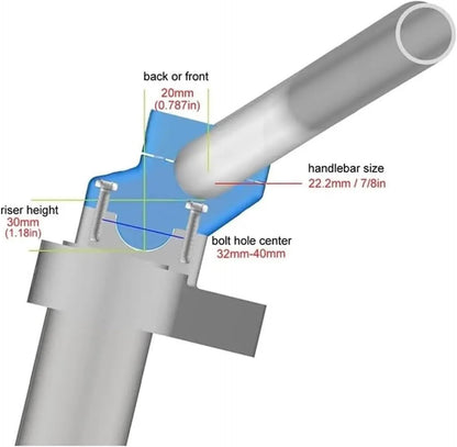 HANDLE RISER PULLBACK