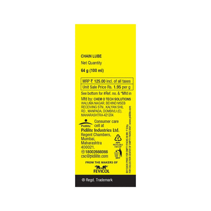 Motomax Chain Lube Aerosol Spray 100 ml