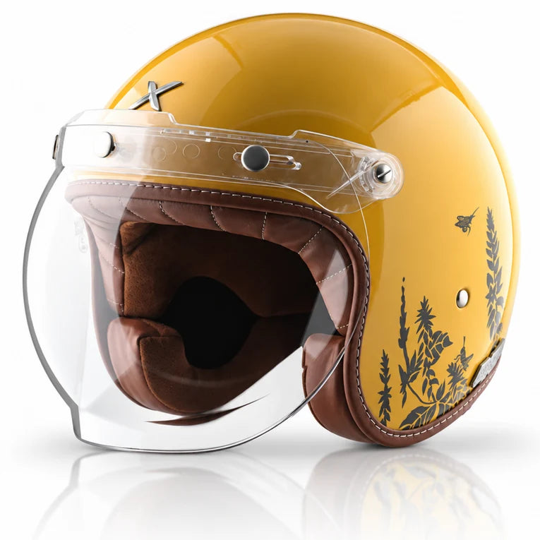 Axor Retro Jet Autumn Open Face Helmet