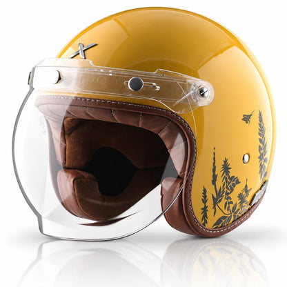 Axor Retro Jet Autumn Open Face Helmet