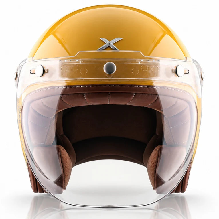 Axor Retro Jet Autumn Open Face Helmet