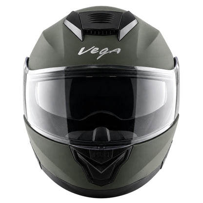 Vega Boolean Flip up Helmet with spoiler
