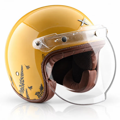 Axor Retro Jet Autumn Open Face Helmet