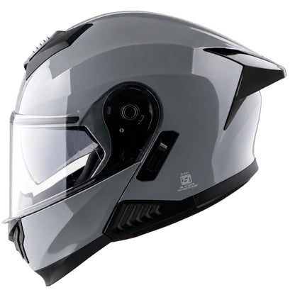Vega Boolean Flip up Helmet with spoiler