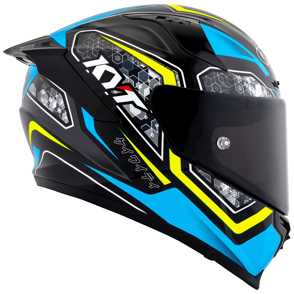KYT Striker #01 BLACK BLUE