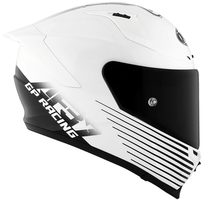 KYT Striker AF37 Livery White Black