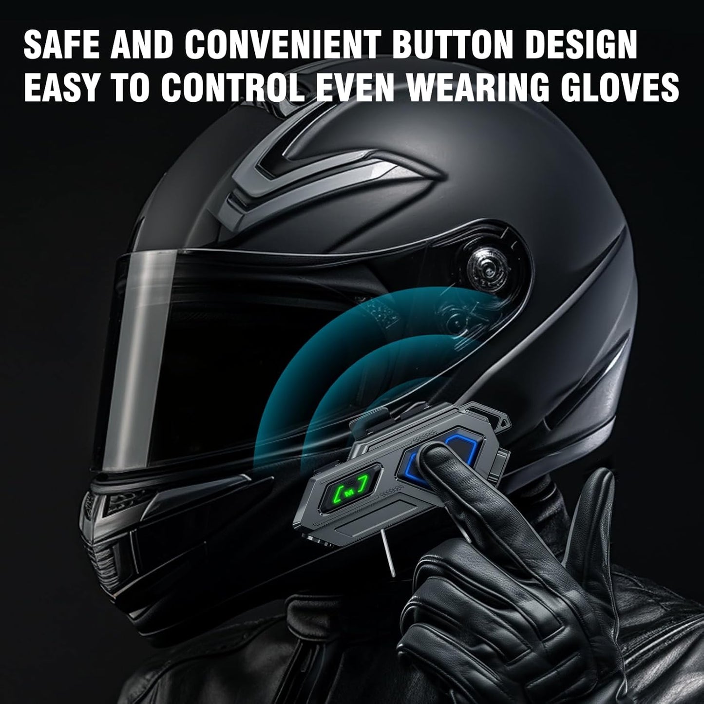 EDYELL C8 Pro Motorcycle Bluetooth