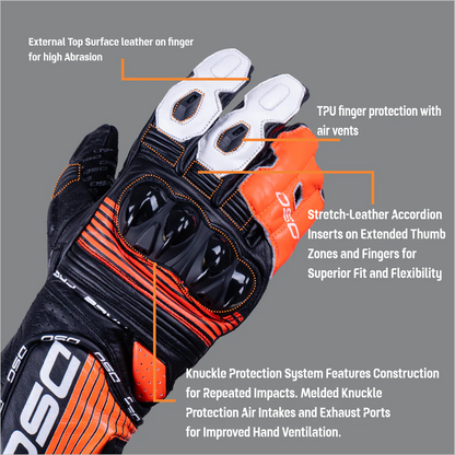 DSG Race Pro V1 Riding Glove