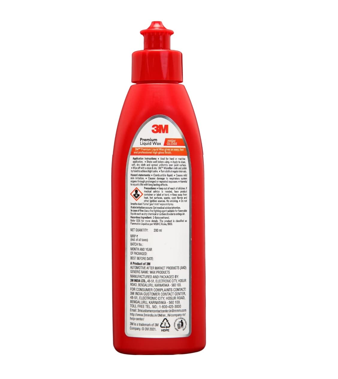 Premium liquid wax 200 ml