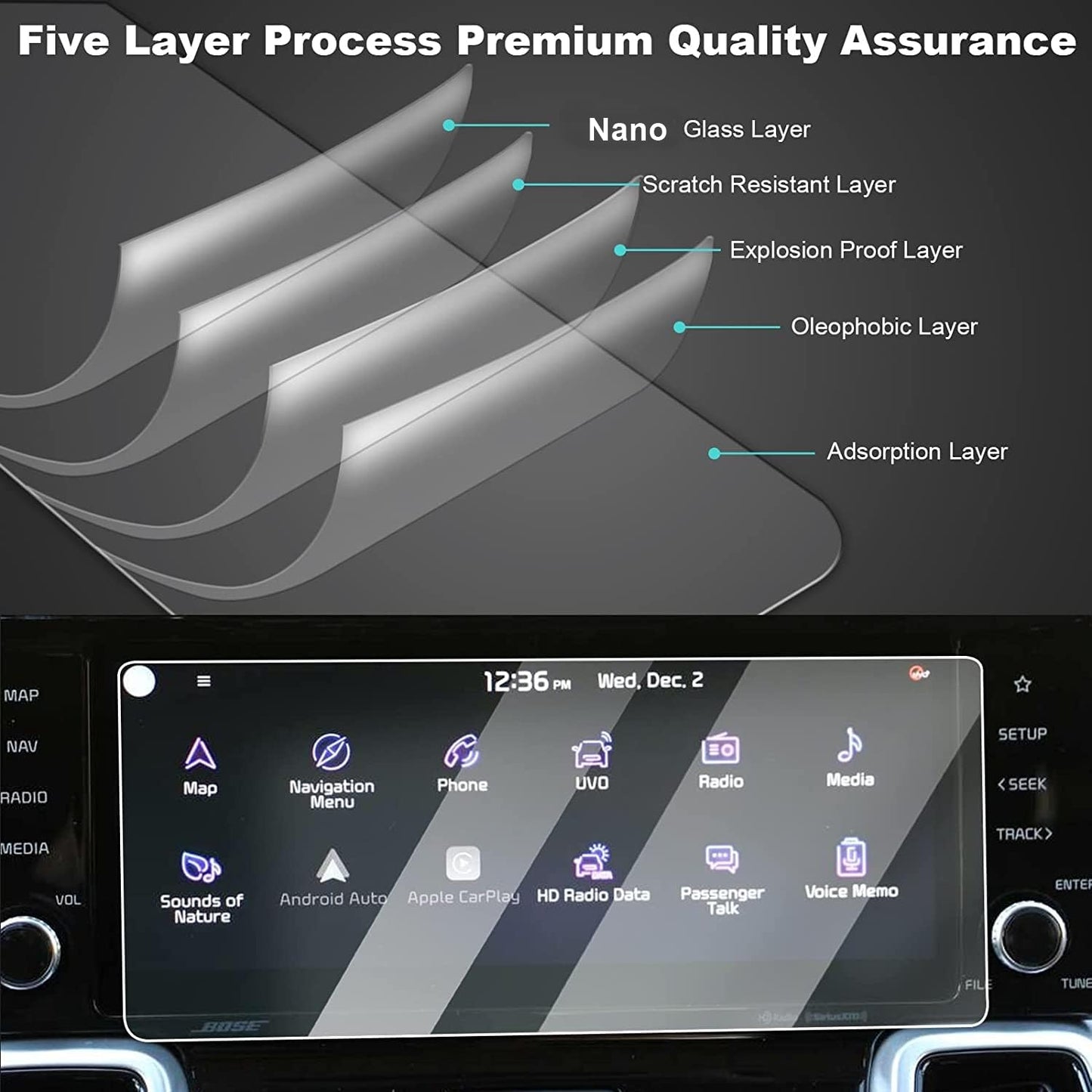 SCREEN GUARD IQUBE
