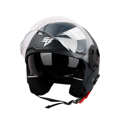 SBH-31 DRX DASHING BLACK WITH INNER SUN SHIELD