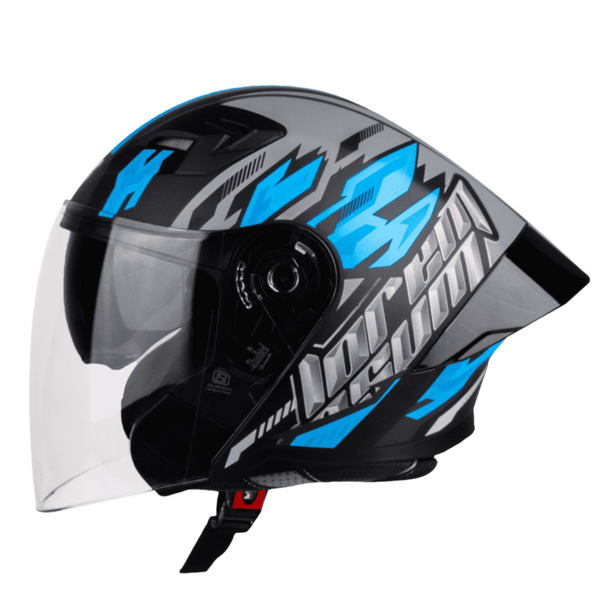BLACK WITH JAZZ BLUE