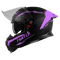 BLACK WITH PURPLE