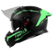 BLACK WITH GREEN