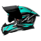 BLACK WITH SEA GREEN