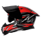 MAT BLACK WITH RED