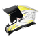 GLOSSY WHITE WITH FLUO YELLOW