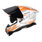 GLOSSY WHITE WITH ORANGE
