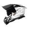 GLOSSY WHITE WITH BLACK
