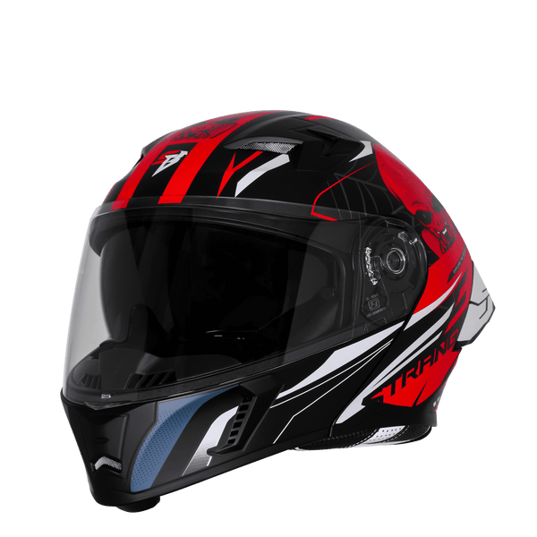 GLOSSY BLACK WITH RED