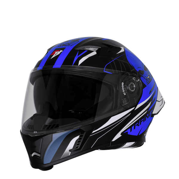 MATT BLACK WITH BLUE