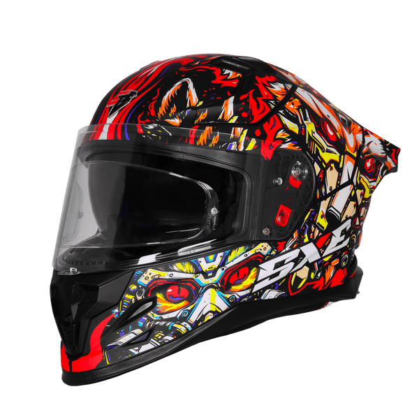 SBH-61 ISS SXE SP1 WITH AFS EDITION GLOSSY BLACK WITH RED