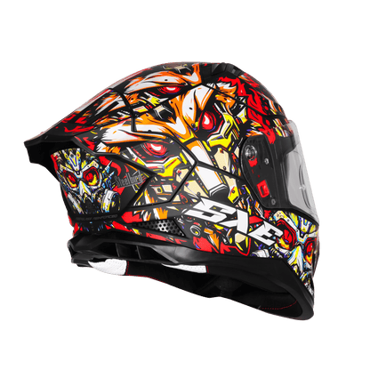 SBH-61 ISS SXE SP1 WITH AFS EDITION GLOSSY BLACK WITH RED