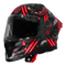 GLOSSY BLACK WITH RED