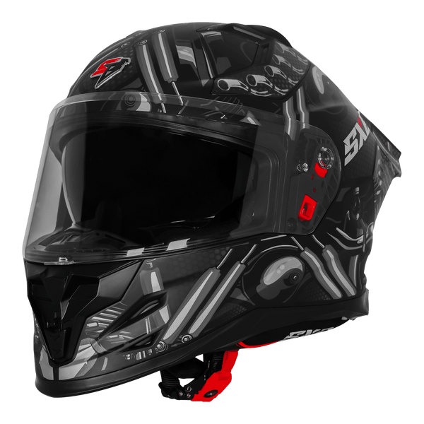 GLOSSY BLACK WITH GREY