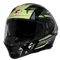 GLOSSY BLACK WITH BATTLE GREEN