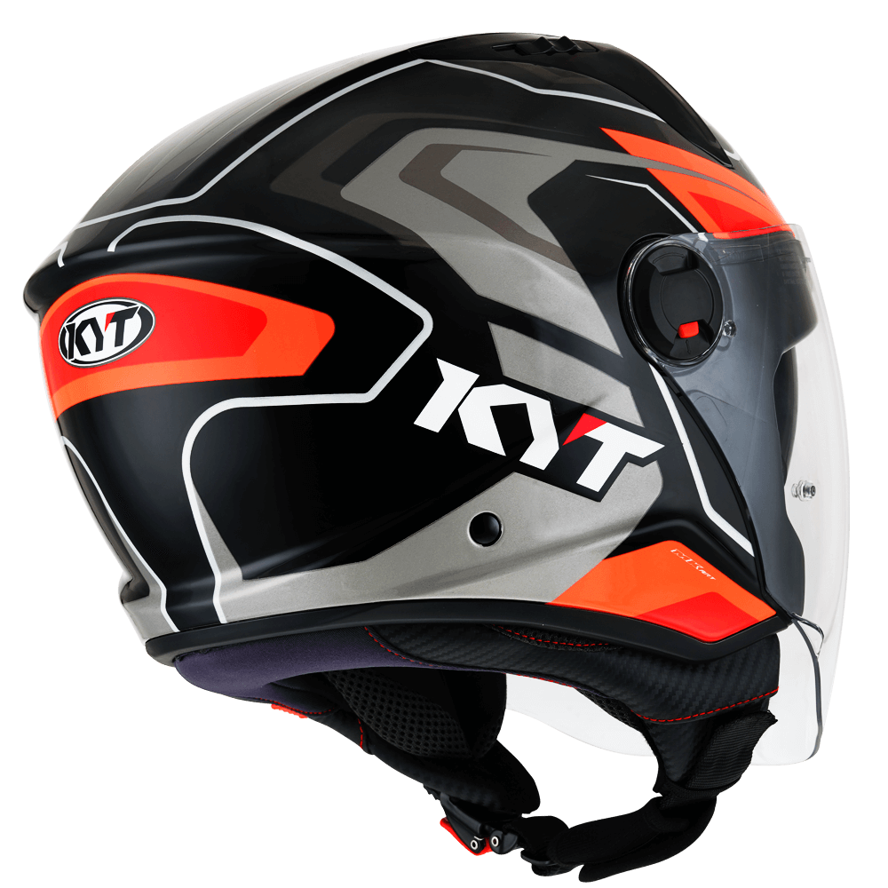 D-CITY OVERTECH BLACK ORANGE FLUO