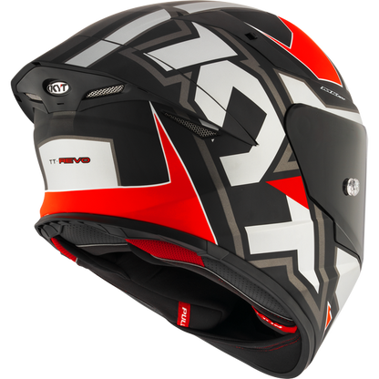 TT-REVO - ELECTRON MATT GREY RED