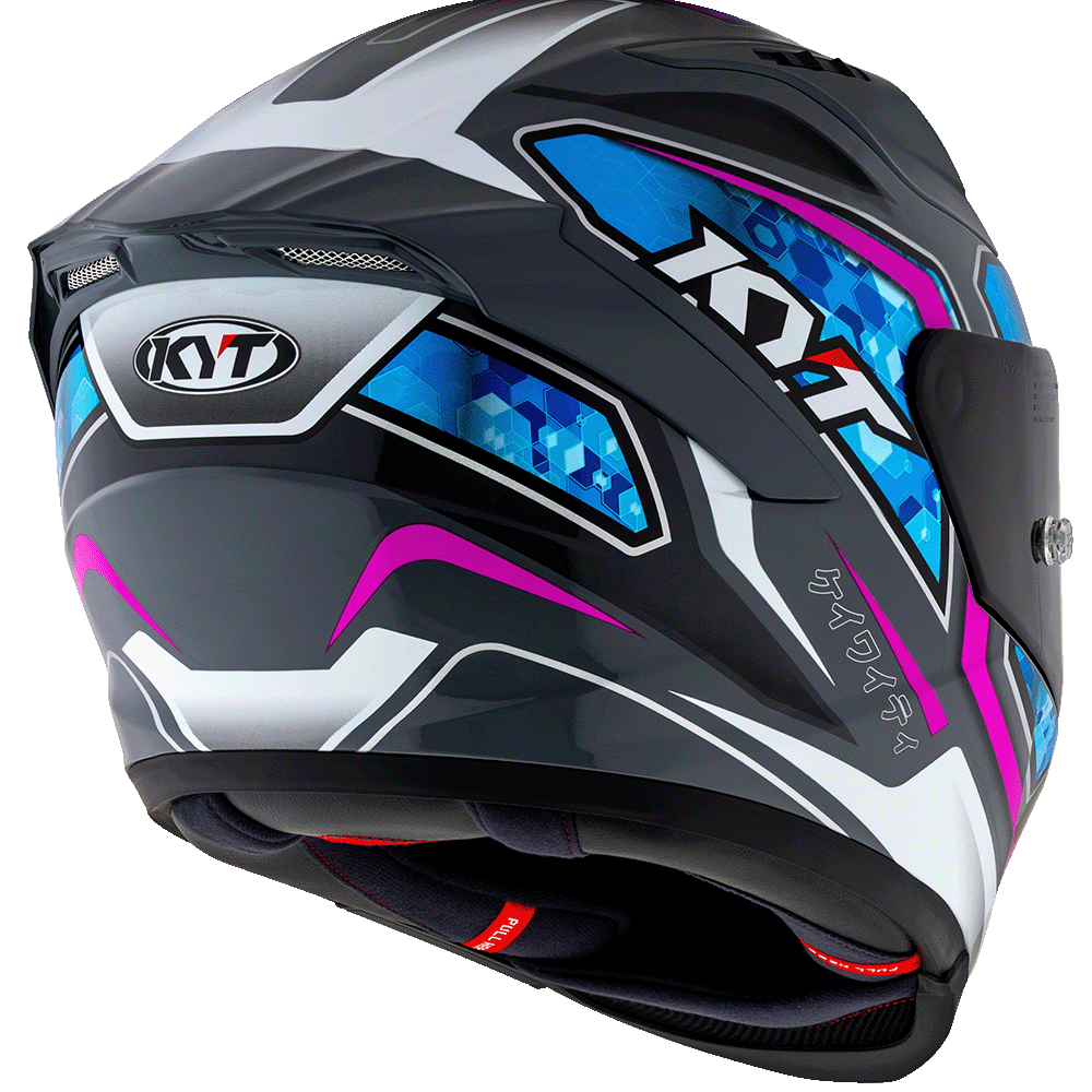 KYT Striker #01 Grl Grey Blue