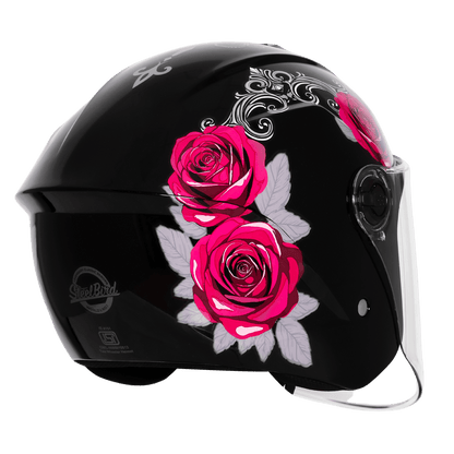 SBH-80 FR1 BLACK/PINK ROSE