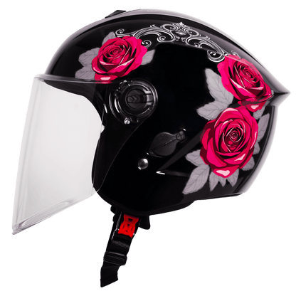 SBH-80 FR1 BLACK/PINK ROSE