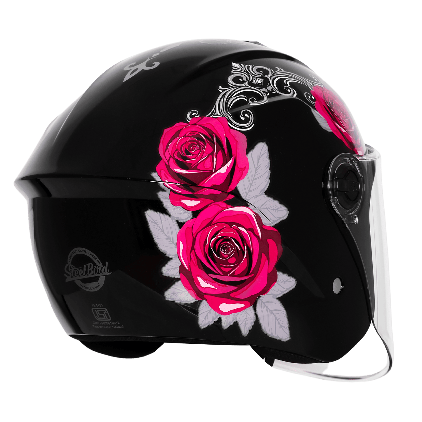 SBH-80 FR1 BLACK/PINK ROSE