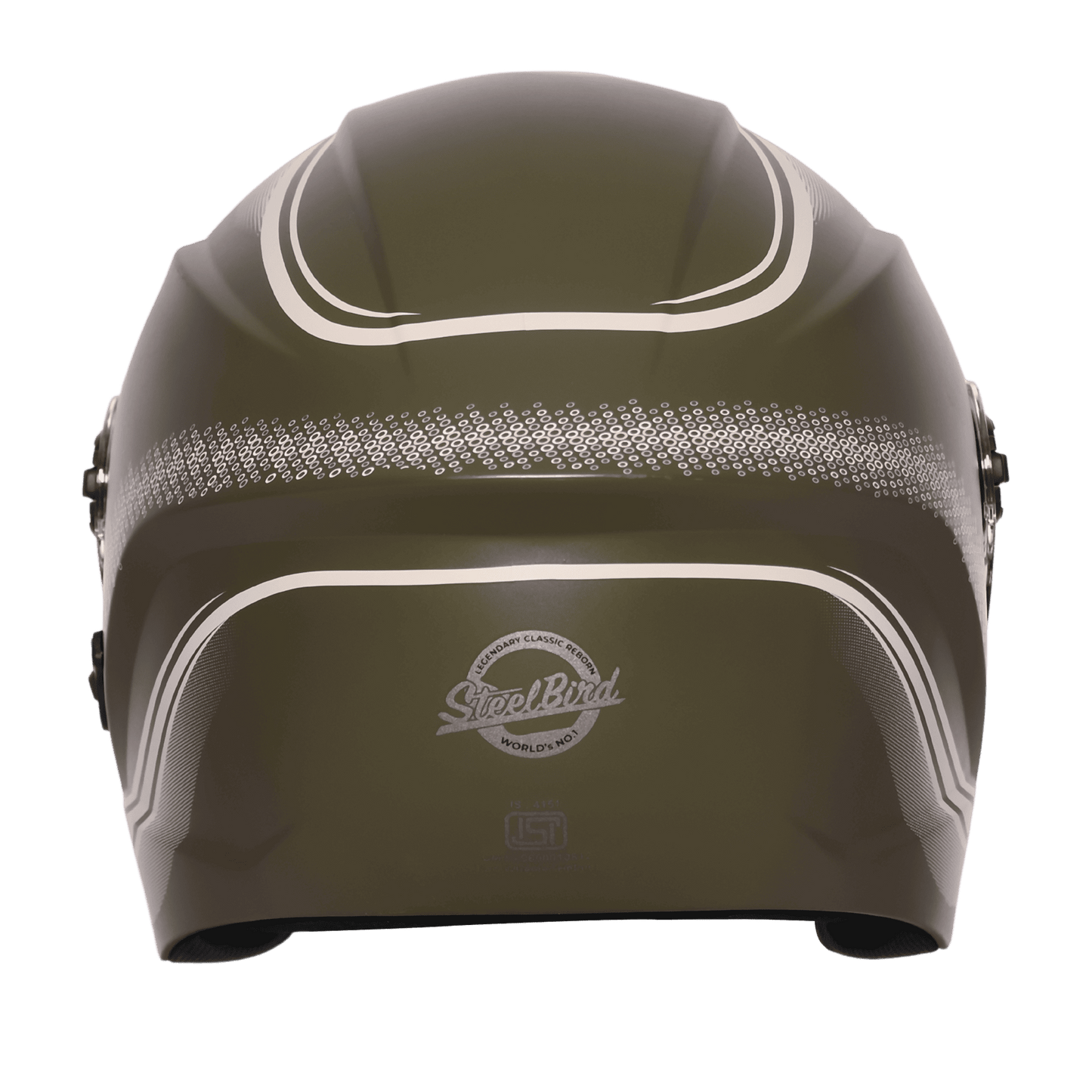 SBH-80 FR2 GLOSSY BATTLE WITH GREEN WHITE STRIPE