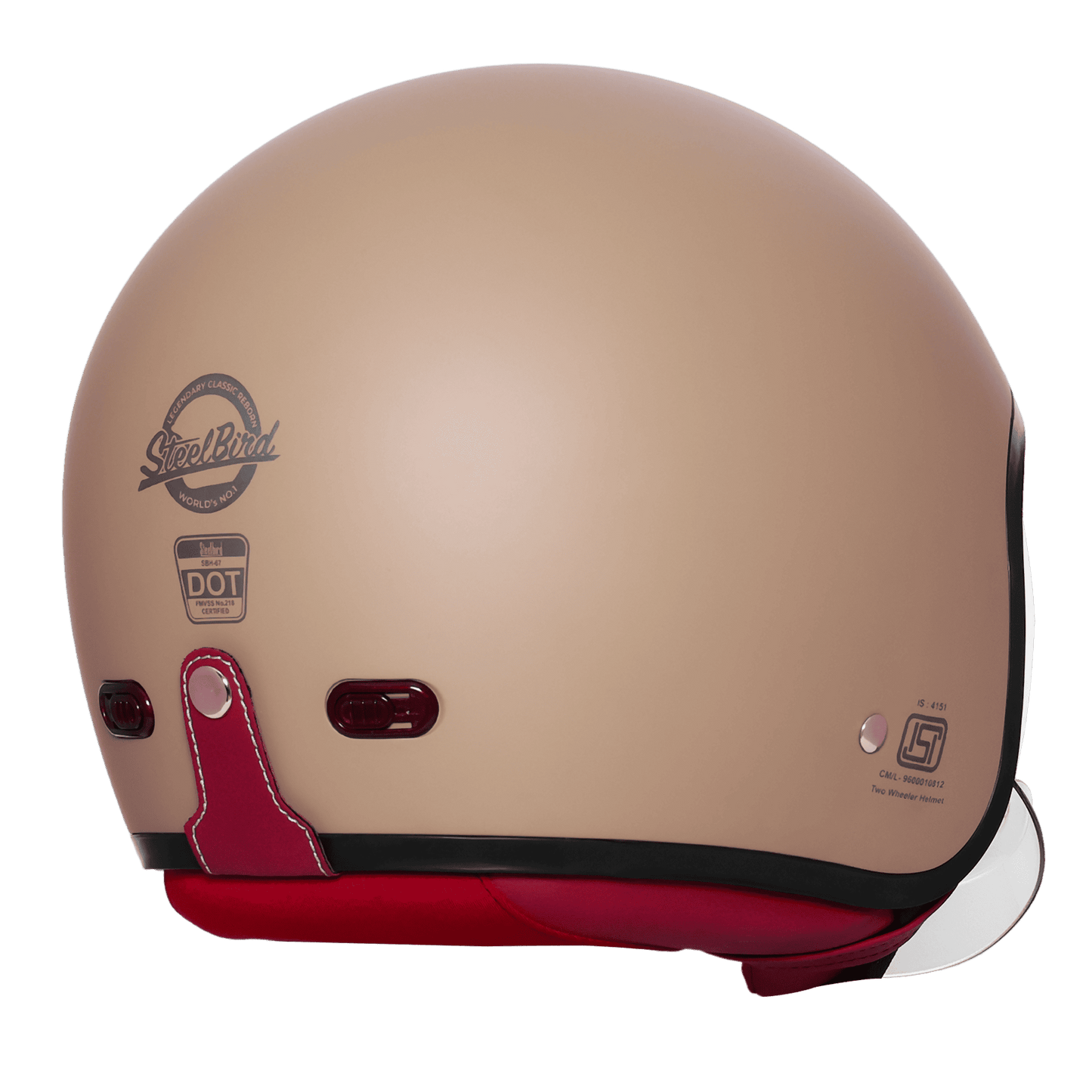 SBH-67 VINTAGE DOT 5.O MATT DESERT STORM