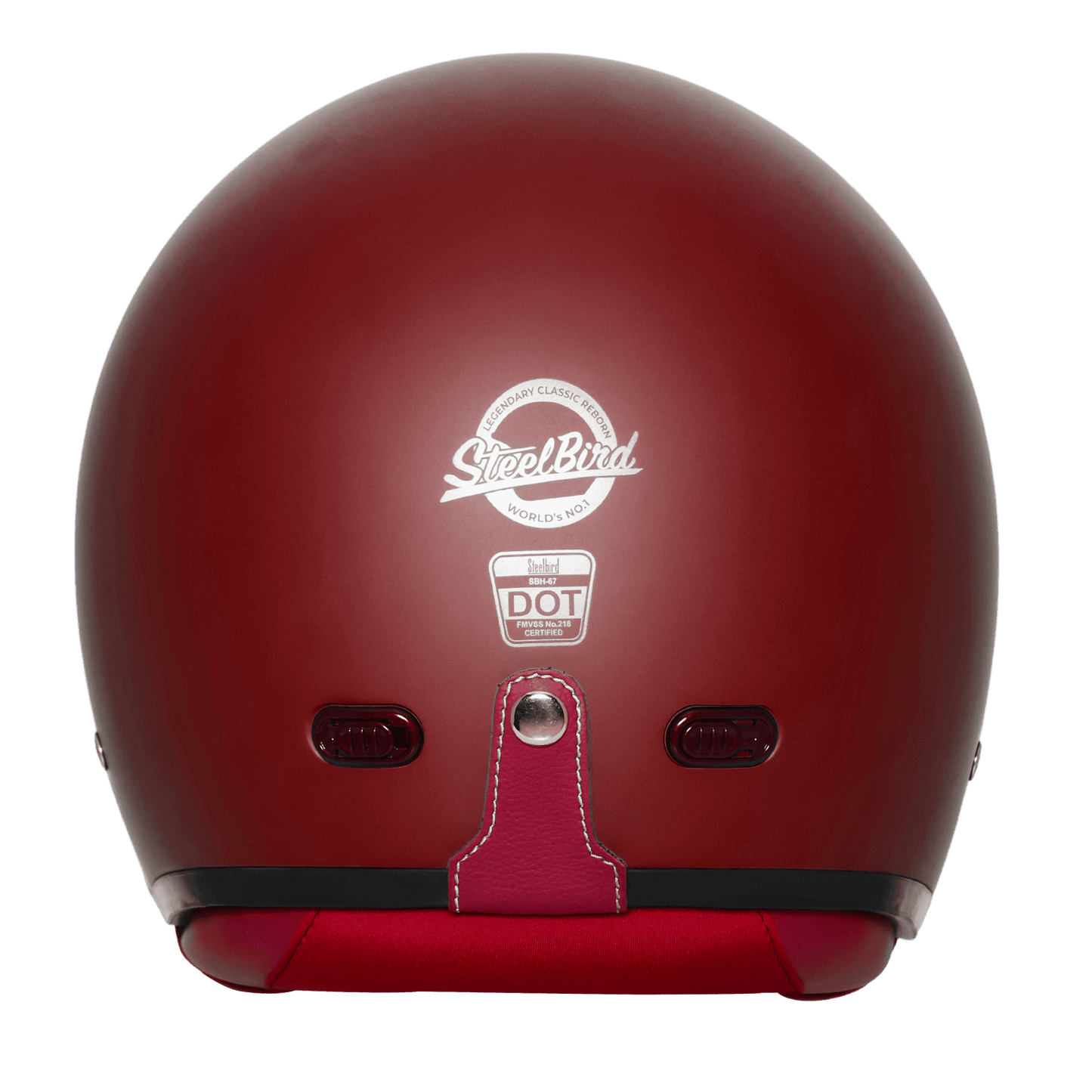 SBH-67 VINTAGE DOT 5.O MATT MAROON