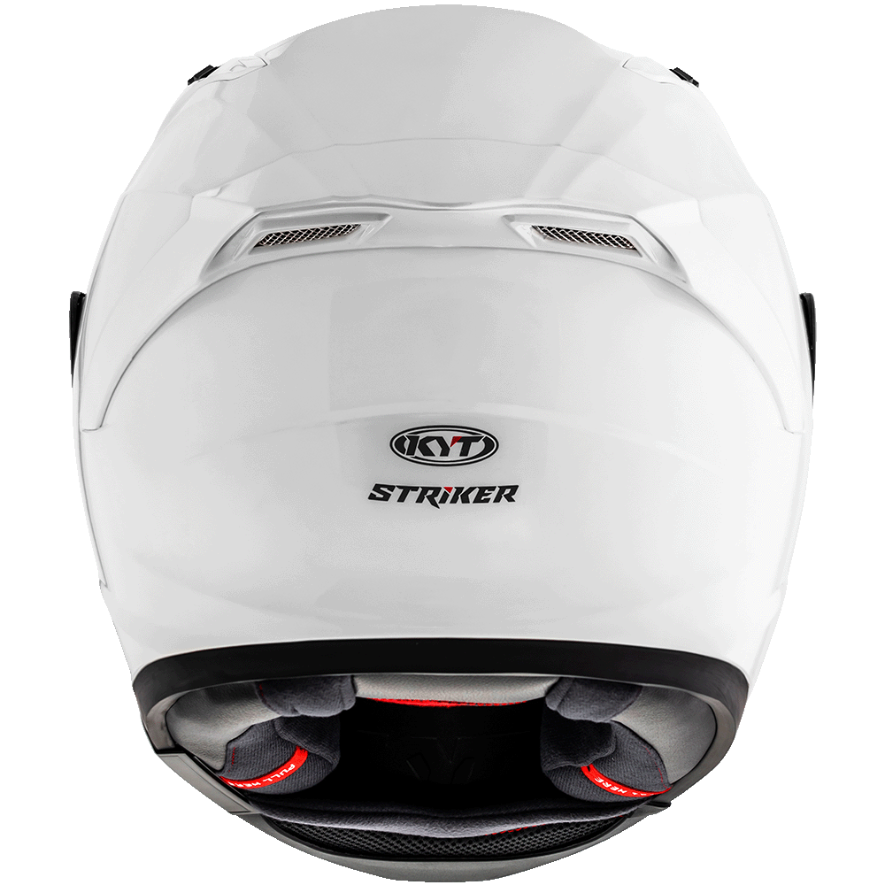 KYT Striker Plain White